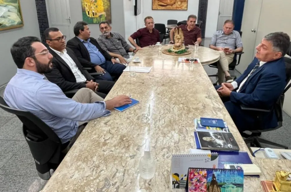 Prefeito de Parnaíba se reúne com TCE-PI para alinhar transparência municipal